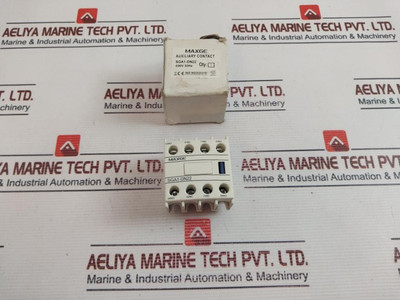 Maxge Sga1-dn22 Auxiliary Contact Block 10A 690V 50Hz New