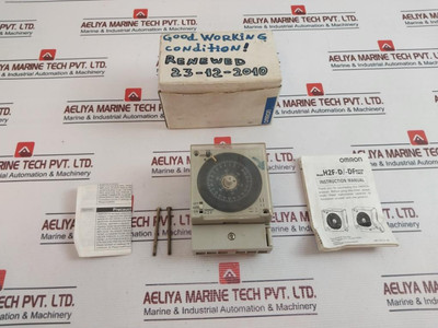 Omron H2F-dfc Motor Time Switch H2F-d/-df Used Omron H2F-dfc Motor Time Switch H2F-d/-df Used