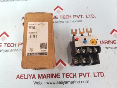 Fuji electric TR-N2 thermal overload relay 18-26A & more Fuji electric TR-N2 thermal overload relay 18-26A & more