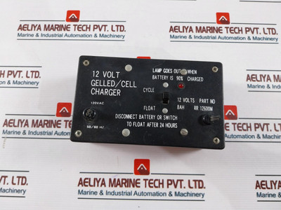 Rr12600M Gelled/Cell Charger 12 Volt 50/60Hz Used Rr12600M Gelled/Cell Charger 12 Volt 50/60Hz Used
