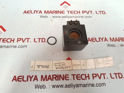 Solenoid Coil AC220V 60Hz NS69N CA-23499 ORing Viton JISB2401 Solenoid Coil AC220V 60Hz NS69N CA-23499 ORing Viton JISB2401