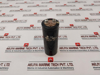 Fxa 1800Mfd Capacitor 500 Vdc Used Fxa 1800Mfd Capacitor 500 Vdc Used