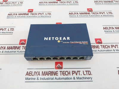 Netgear Fs108 Fast Ethernet Switch Prosafe 8 Port 10/100 Switch Fs108 V2