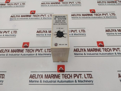 Electromatic Sa 205 220 Delay On Operate 3-60 Sec Used Electromatic Sa 205 220 Delay On Operate 3-60 Sec Used