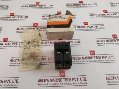 Terasaki Electric Tb-5P No-fuse Circuit Breaker 50A 50/60Hz 460V Used Terasaki Electric Tb-5P No-fuse Circuit Breaker 50A 50/60Hz 460V Used