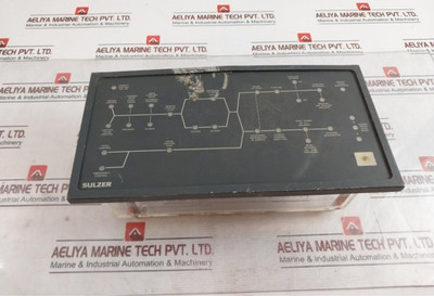 Sulzer 112.045.584.200 Control Panel Amt Bg Rt 38/19 Used