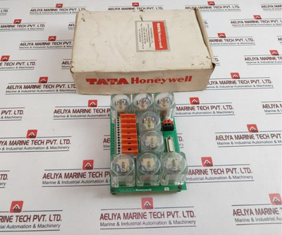 Tata Honeywell 001650-m5T028 Relay Circuit Board Rev 0 Used Tata Honeywell 001650-m5T028 Relay Circuit Board Rev 0 Used
