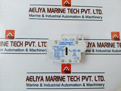Cutler-hammer C320Kgs1 Auxiliary Contact Series A2 Used Cutler-hammer C320Kgs1 Auxiliary Contact Series A2 Used