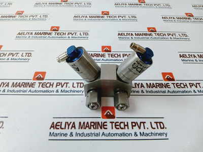 Ham-let Hmb21-4Vklclc-gf4 Normally Closed Valve 60-90 Psi Used Ham-let Hmb21-4Vklclc-gf4 Normally Closed Valve 60-90 Psi Used