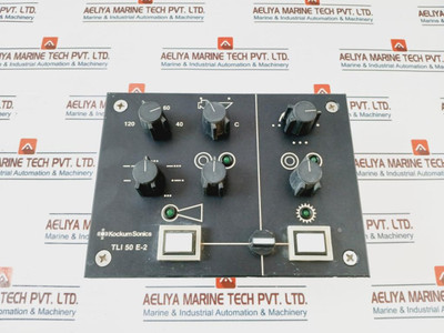 Kockum Sonics Tli 50 E-2 Signal Controller 24V Dc 110V Ac Used Kockum Sonics Tli 50 E-2 Signal Controller 24V Dc 110V Ac Used