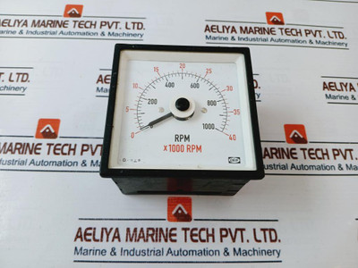 Deif Dq96-c X1000Rpm Meter