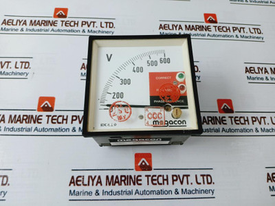 Megacon Ksp 34 Phase Monitoring Voltmeter 440V 50/60Hz