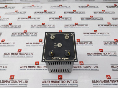 Decca Wiper Control Panel 220Vac Used Decca Wiper Control Panel 220Vac Used