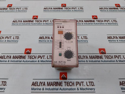 Omron Se-kp1N Motor Relay 50/60Hz Used Omron Se-kp1N Motor Relay 50/60Hz Used