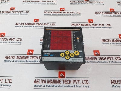 Conzerv Em 6436 Power Meter 44 To 300V Ac Dc Used Conzerv Em 6436 Power Meter 44 To 300V Ac Dc Used
