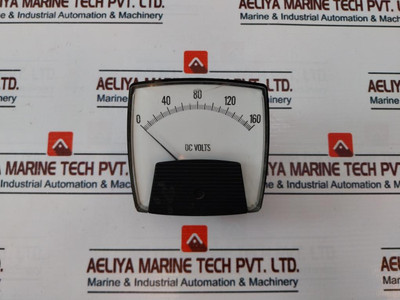 Modutec 0-160 Dc Volt Indicator Meter Gauge Used Modutec 0-160 Dc Volt Indicator Meter Gauge Used