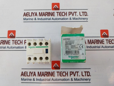 Schneider Electric Ladn22 Auxiliary Contact Block 690V 10A New Schneider Electric Ladn22 Auxiliary Contact Block 690V 10A New