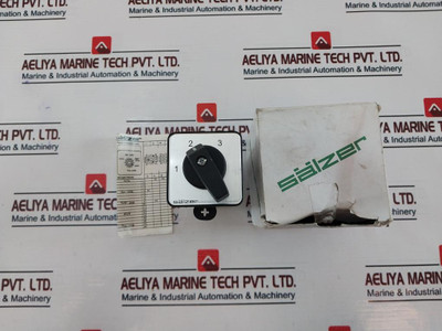 Salzer P220-61069-219M1 Rotary Cam Switch 20A 300Vac