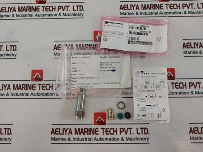 Lot Of 2X Spm Instrument 13008 Tnc Watertight Ss Cable Connector Kit New Lot Of 2X Spm Instrument 13008 Tnc Watertight Ss Cable Connector Kit New