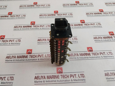 Telux M10 Cee 24 Rotary Cam Switch 16A 380V~ Used Telux M10 Cee 24 Rotary Cam Switch 16A 380V~ Used