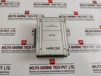 Praxis 98.6.010.701 Sensor Supply Module Xs113