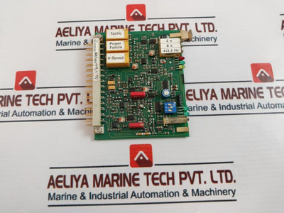 Wartsila Pl005634 Pcb Card Used Wartsila Pl005634 Pcb Card Used