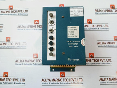 Autronica Ak-6 Short-circuit Protector Rev 2 Used
