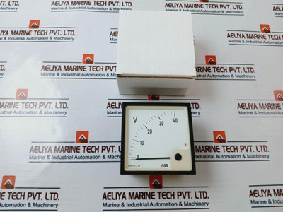 Abb 0-40V Analog Voltmeter Used Abb 0-40V Analog Voltmeter Used