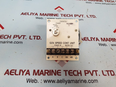 Daihatsu Speed Control Unit AC100V - Power Governor Control Daihatsu Speed Control Unit AC100V - Power Governor Control