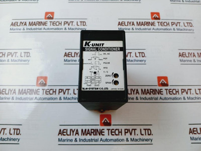 M-system Kvs-4W4W-r K-unit Signal Conditioner Used M-system Kvs-4W4W-r K-unit Signal Conditioner Used