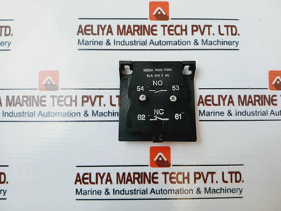 Nema A600 P600 Auxiliary Control Block 10A 600V Ac Used Nema A600 P600 Auxiliary Control Block 10A 600V Ac Used