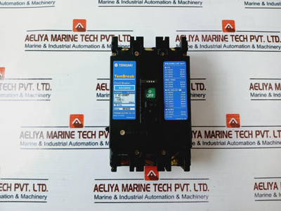 Terasaki Electric Xs100Ns 100A Circuit Breaker Ac600V Dc250V Used Terasaki Electric Xs100Ns 100A Circuit Breaker Ac600V Dc250V Used