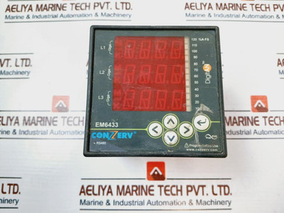 Conzerv Em6433 Energy Meter Ver: 03.03.08 Conzerv Em6433 Energy Meter Ver: 03.03.08