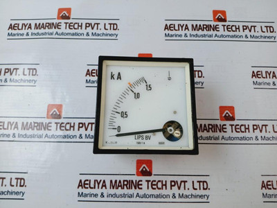 Nieaf 1500/1A Analog Panel Meter Used Nieaf 1500/1A Analog Panel Meter Used
