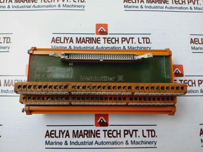 Weidmuller Rs-f 64 2247.6 Interface Terminal Module 250V Weidmuller Rs-f 64 2247.6 Interface Terminal Module 250V