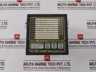 Deif Al8-2 Alarm Unit 12-48Vdc Used Deif Al8-2 Alarm Unit 12-48Vdc Used