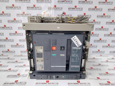 Schneider Electric Masterpact Nw25 H1 Circuit Breaker 2500A Used Schneider Electric Masterpact Nw25 H1 Circuit Breaker 2500A Used