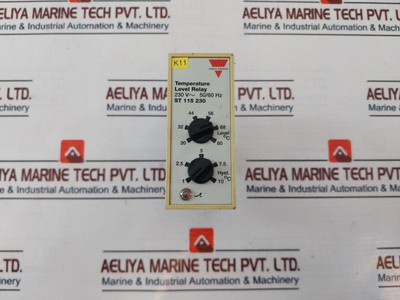 Carlo Gavazzi St 115 230/ St11523080 Temperature Level Relay 230V~ 50/60Hz Used Carlo Gavazzi St 115 230/ St11523080 Temperature Level Relay 230V~ 50/60Hz Used