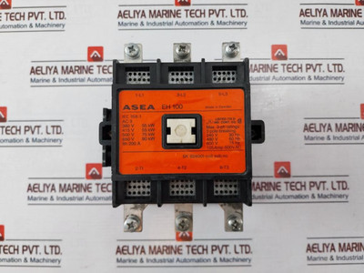 Asea Eh 100 Contactor 3 Pole 600Vac Used Asea Eh 100 Contactor 3 Pole 600Vac Used