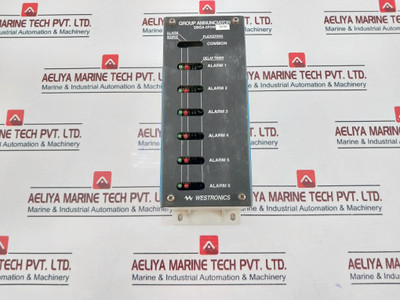 Westronics Sbga 6P2W Group Annunciator