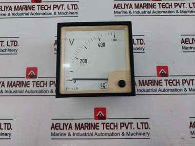 Rishabh 0-500V Analog Voltmeter Used Rishabh 0-500V Analog Voltmeter Used