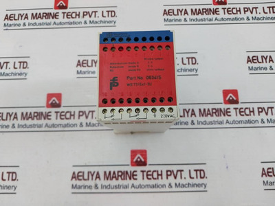 Pepperl+Fuchs We 77/Ex1-2U Isolated Switch Amplifier Relay 06341S New Pepperl+Fuchs We 77/Ex1-2U Isolated Switch Amplifier Relay 06341S New