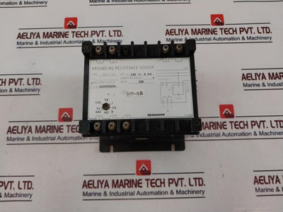 Daiichi Sgr-l-63 Grounding Resistance Sensor 220V 50/60Hz Used Daiichi Sgr-l-63 Grounding Resistance Sensor 220V 50/60Hz Used