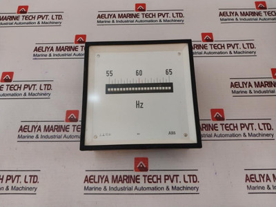 Abb 55-65Hz Frequency Meter Used Abb 55-65Hz Frequency Meter Used