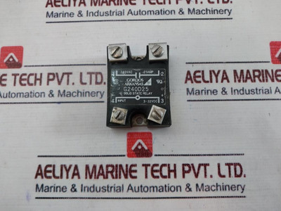 Gordos Arkansas G240D25 Solid State Relay 25Amp Used Gordos Arkansas G240D25 Solid State Relay 25Amp Used
