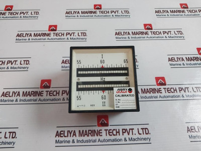 440V 55-65 Hz Frequency Counter Meter Used 440V 55-65 Hz Frequency Counter Meter Used