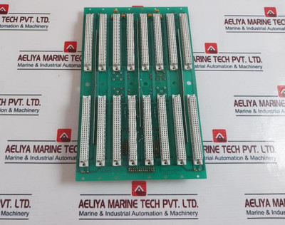 Valmet Pmb 2R Monolithic Backplane 8 Slot Pcb Card 542821-5A Used Valmet Pmb 2R Monolithic Backplane 8 Slot Pcb Card 542821-5A Used