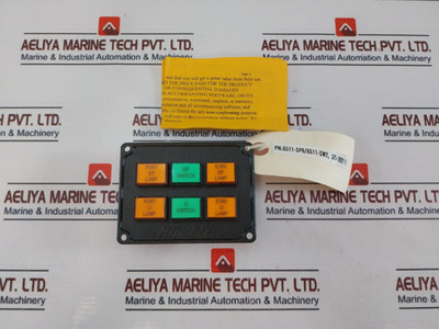 Kobelt 6511-sp6/6511-sw2 Small Switch Panel New Kobelt 6511-sp6/6511-sw2 Small Switch Panel New