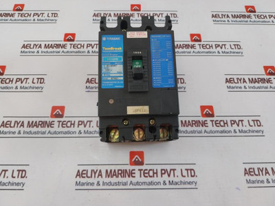 Terasaki Xs100Ns Circuit Breaker 3 Pole 100A Used Terasaki Xs100Ns Circuit Breaker 3 Pole 100A Used