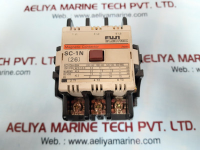 Fuji Electric SC-1N Contactor F05270014E 3PH 26A 670gm Fuji Electric SC-1N Contactor F05270014E 3PH 26A 670gm